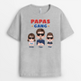 4341AGE1 papas gang kinder cartoon papa t shirt personalisiert 4341A9H0B