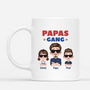 4341MGE1 papas gang kinder cartoon personalisierte tasse papa 4341M9H0B