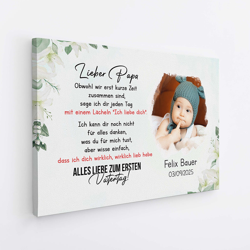4342CGE2 ich liebe dich personalisierte leinwand mama_ zum ersten muttertag mit foto 4342C8T5A