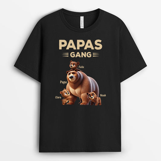 4364AGE1 opas gang bar cartoon personalisierte opa t shirts 4364A5M3B