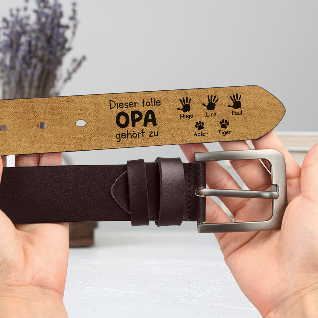 4382JGE2 dieser tolle papa gehort zu personalisierter gurtel fur papa 4382J8L5B