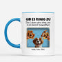 4406MGE2 ohne uns ware das leben verdammt langweilig hunde tasse personalisiert_ 4406M9MAC