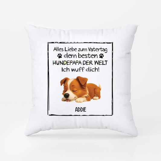 4419PGE1 frohen vatertag hundepapa kissen hund personalisiert_ 4419PKM5C