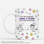 4420MGE1 3d druck effekt die liebe zwischen  und  kennt keine entfernung personalisierte tasse mama 4420M