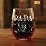 4423IGE1 bester papa aller zeiten faust _personalisiertes weinglas ohne stiel papa 4423I6Q5B