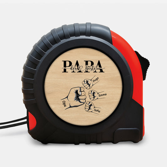 4423OGE1 bester papa aller zeiten faust massband personalisiert papa 4423O6Q5B