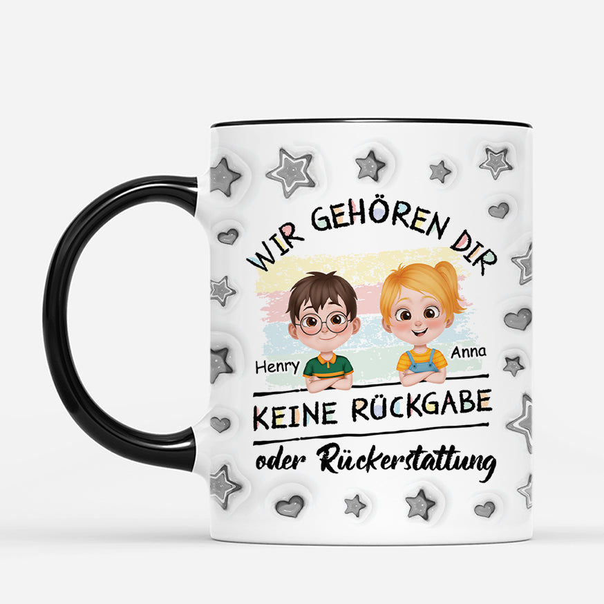 4454MGE2 3d druck effekt keine ruckgabe oder ruckerstattung sterne personalisierte tasse papa lustig 4454M5T0B