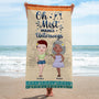 4464BGE2 oh mist madels unterwegs personalisierte strandtucher_ fur frauen 4464B3MMF