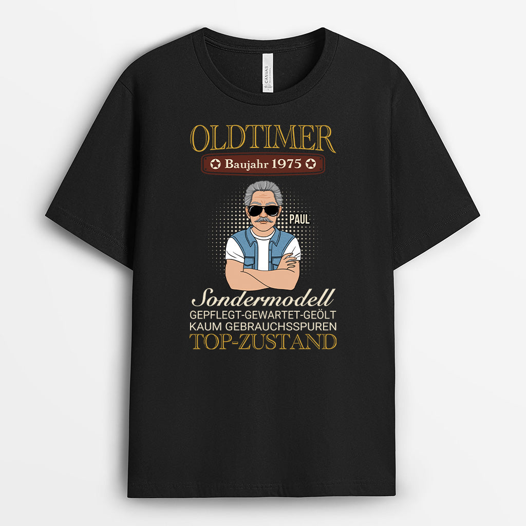 4481AGE1 oldtimer personalisierte t shirts manner 4481AT8MB
