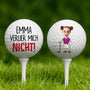 4485KGE2 ich bin nicht verloren personalisierter golfball_ fur manner mit gesicht lustig 4485KTM3B