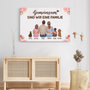 4503CGE3 gemeinsam sind wir eine familie leinwand personalisiert familie_ 4503C5T5I