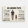 4515CGE1 an meinen papa personalisierte leinwand papa 4515C6QNB