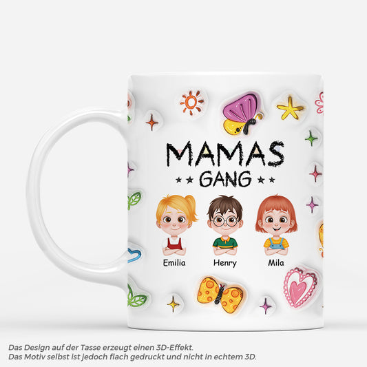 4519MGE1 3d druck effekt mamas gang kinder cartoon mama tasse personalisiert_ 4519M5T0A