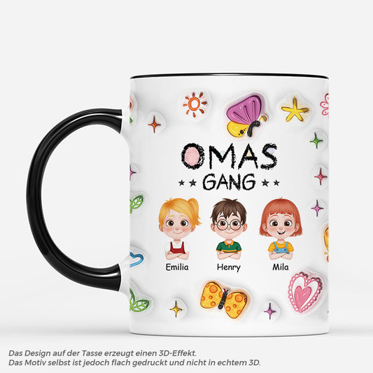 4519MGE2 3d druck effekt mamas gang kinder cartoon mama tasse personalisiert_ 4519M5T0A