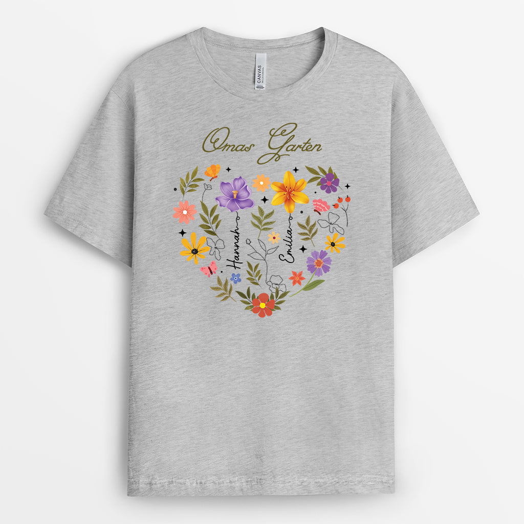 4541AGE2 mamas garten mama t shirt personalisiert 4541A