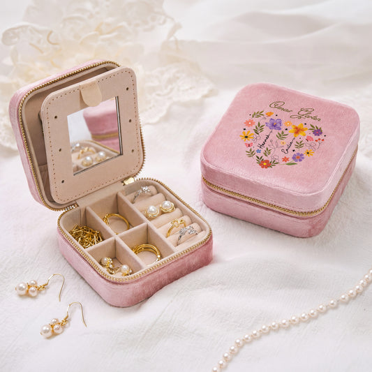 4541AGE2 mamas garten personalisierte schmuckkastchen samt hell mama oma 4541ajslta