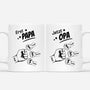 4548MGE1 erst papa jetzt opa tasse opa personalisiert 4548M8Q8B