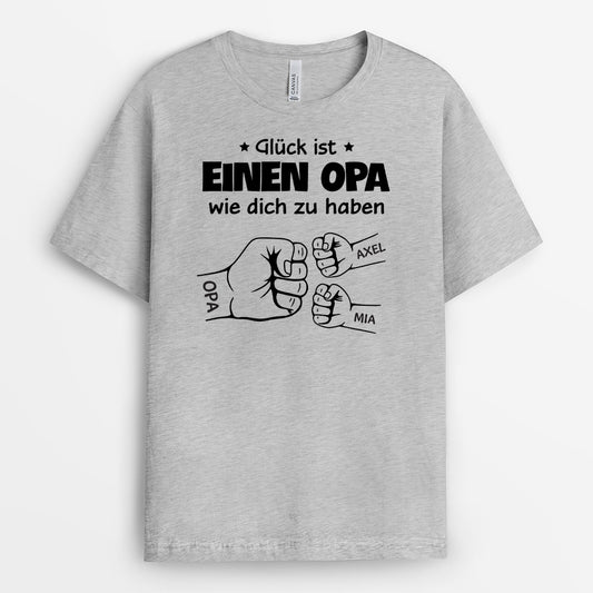 4580AGE2 gluck ist einen papa wie dich zu haben t shirt papa personalisiert_ 4580AKM8B