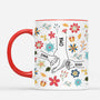 4581MGE2 hand in hand blumen kinder mama personalisierte tasse mama 4581M5M3A