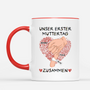 4595MGE2 unser erster vatertag zusammen buntstifte personalisierte tasse papa 4595MTH3B