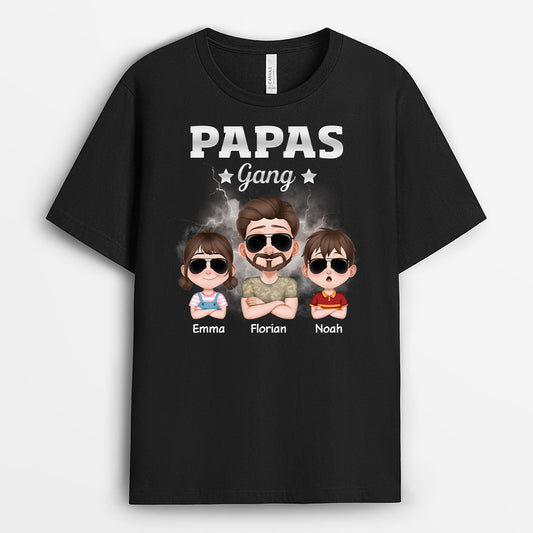 4596AGE1 opas papas gang tarnmuster blitze personalisierte t shirts herren 4596AKQ0B