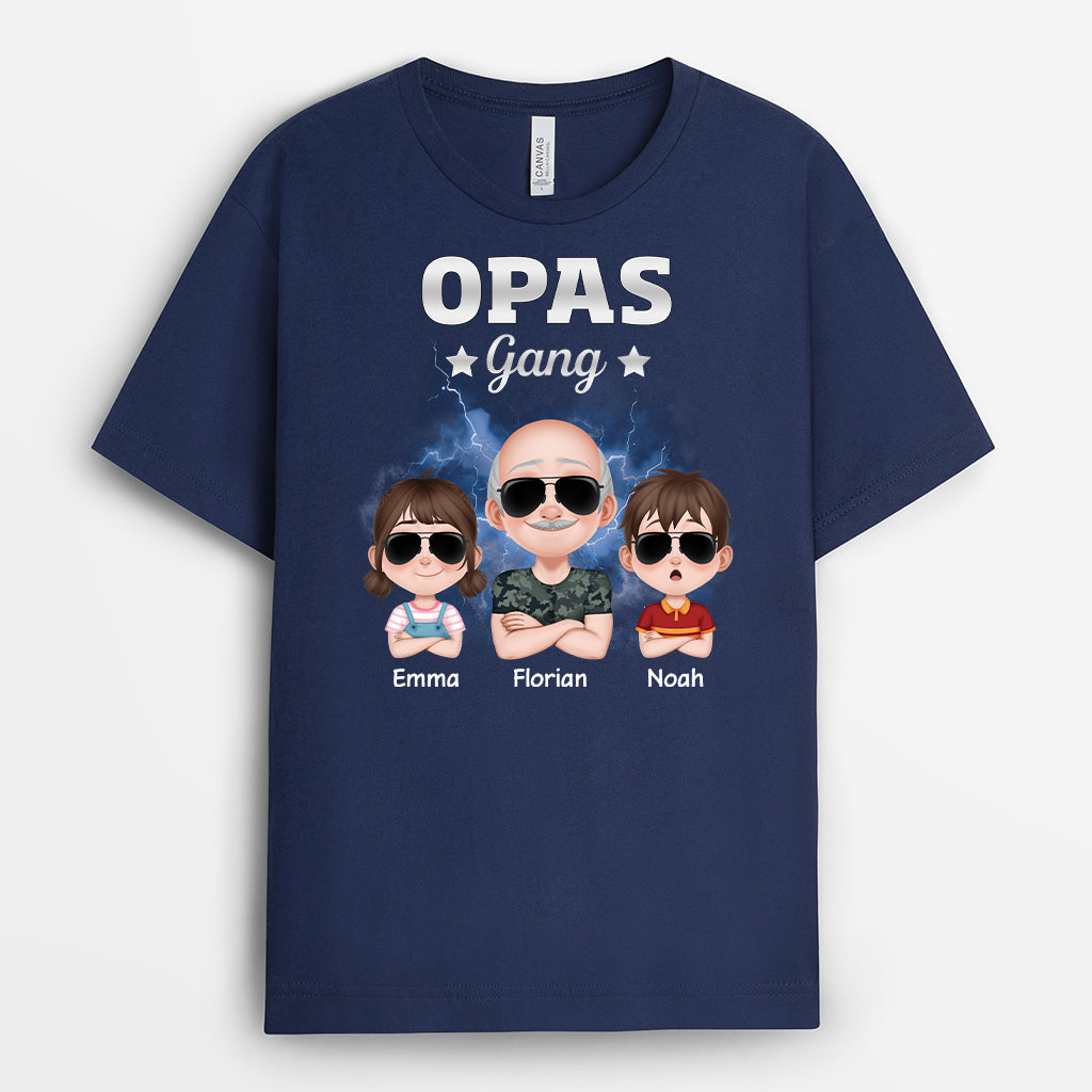 4596AGE2 opas papas gang tarnmuster blitze personalisierte t shirts herren 4596AKQ0B
