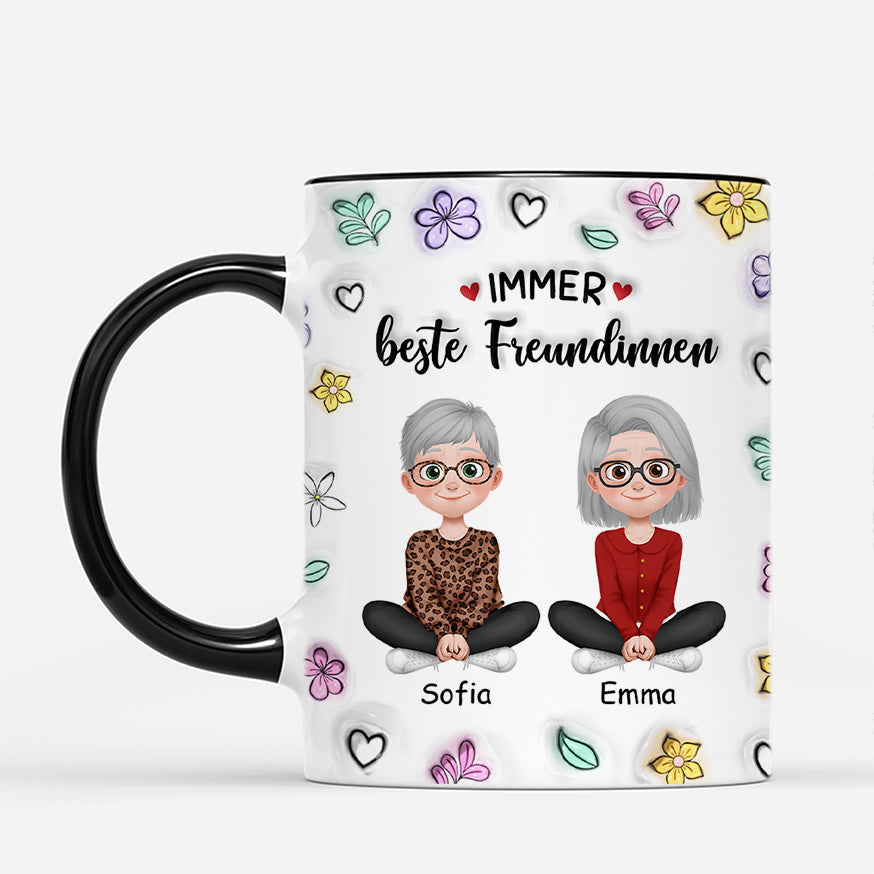 4600MGE2 schwestern beste freundinnen fur immer personalisierte tasse frauen 4600M3M0F