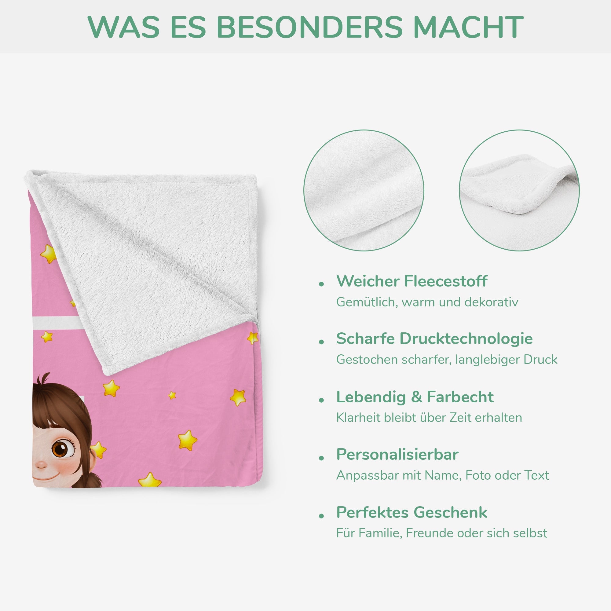 4606BGE4 kinder und sterne kuscheldecke personalisiert_ kinder 4606BKQ0K