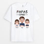 4607AGE1 papas gang cartoon buntstifte personalisiert_es papa t shirt 4607A3Q0B