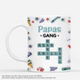 4617MGE1 3d druck effekt papas gang werkzeug kreuzwortratsel personalisierte tasse papa 4617MTH0B