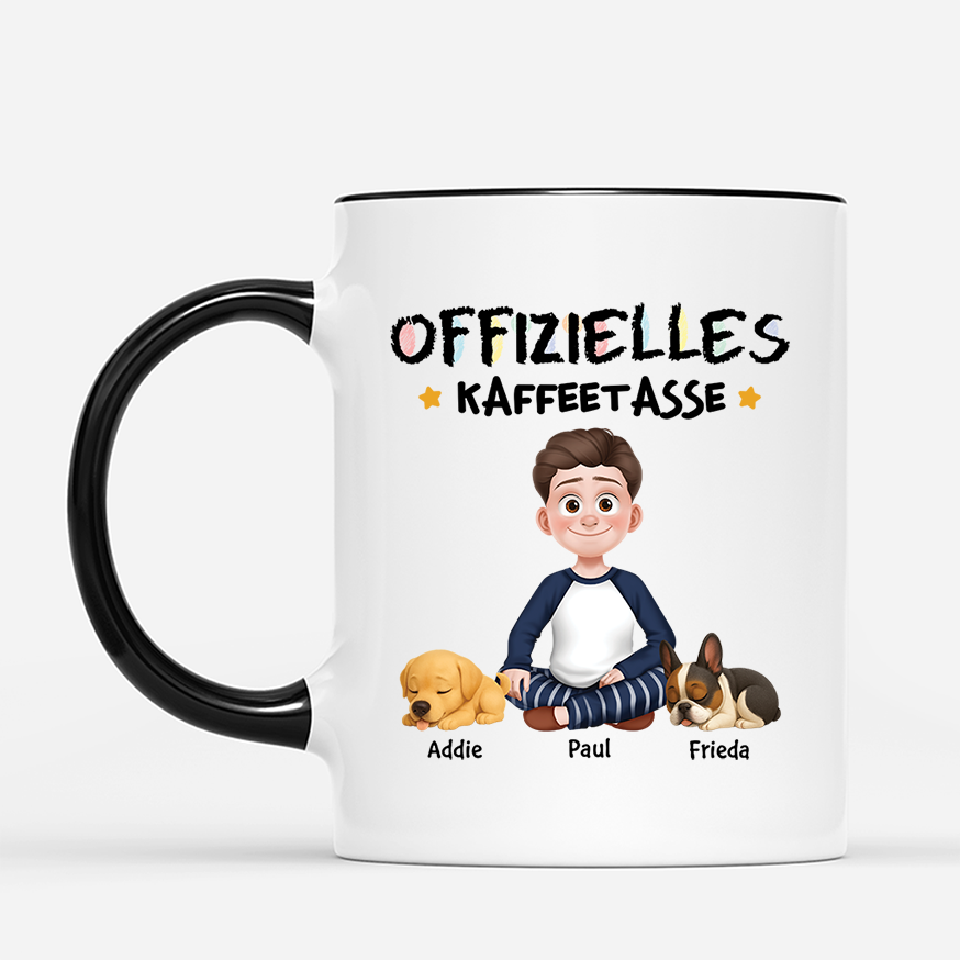 4618MGE2 offizielle tasse personalisierte tasse hund_ cartoon buntstifte 4618M8T0C_99f40df2 820b 46f7 81dd 86ccfc550ece