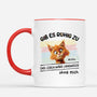 4624MGE2 ohne mich ware das leben verdammt langweilig katzen tasse personalisiert_ 4624M8YND
