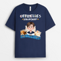 4666AGE2 offizielles schlafshirt cartoon buntstifte personalisierte hunde t shirts 4666A3N0C