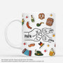 4672MGE1 3d druck effekt papa kinder oktoberfest personalisierte tasse papa_ 4672M3M5B