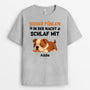 4685AGE2 sicher fuhlen in der nacht schlaf mit lustiges t shirt hund personalisiert 4685A