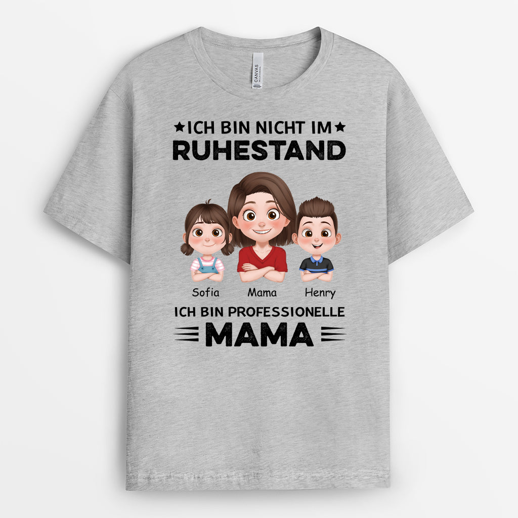 4688AGE2 ich bin professioneller opa personalisierte opa t shirts cartoon 4688AKT0B