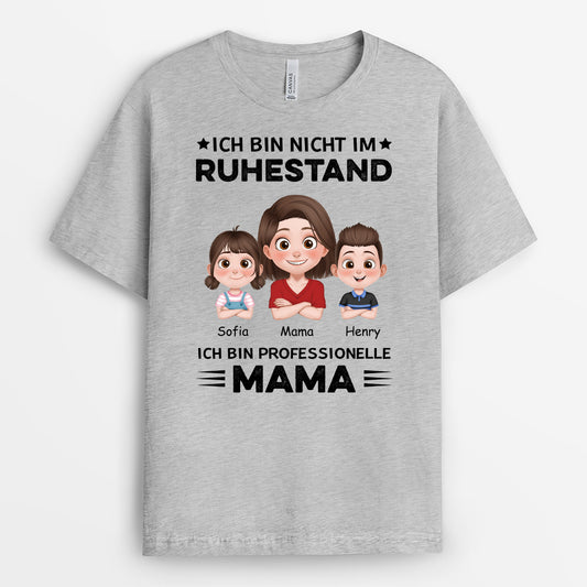 4688AGE2 ich bin professioneller opa personalisierte opa t shirts cartoon 4688AKT0B