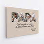 4689CGE2 egal wie gross wir werden personalisierte leinwand papa mit foto 4689C8T5B
