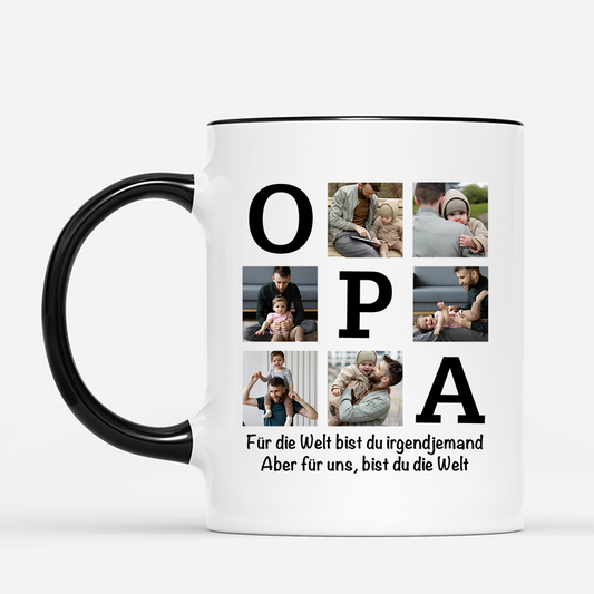 4706MGE2 papa fur uns bist du die welt personalisierte tasse papa mit foto 4706M6N5B