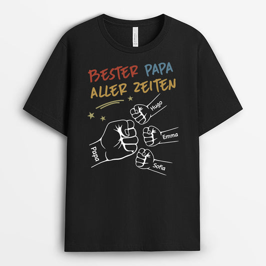 4712AGE1 bester papa opa aller zeiten mit fausten t shirt papa personalisiert_ 4712A5Q5B