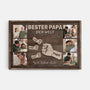 4739CGE1 bester papa der welt personalisierte leinwand papa mit fotos 4739C36AB
