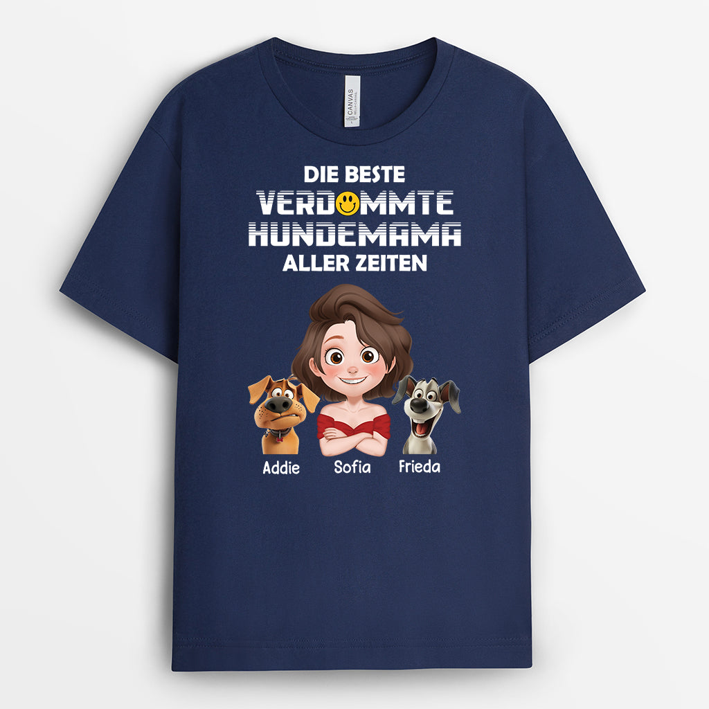4755AGE2 der beste verdammte hundepapa aller zeiten personalisierte hunde t shirts 4755A8HNC