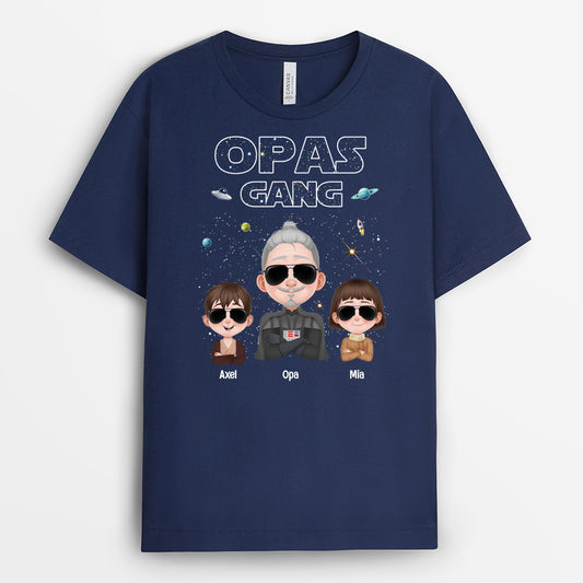 4757AGE2 papas gang universum konzept cartoon t shirt papa personalisiert_ 4757AKHAB