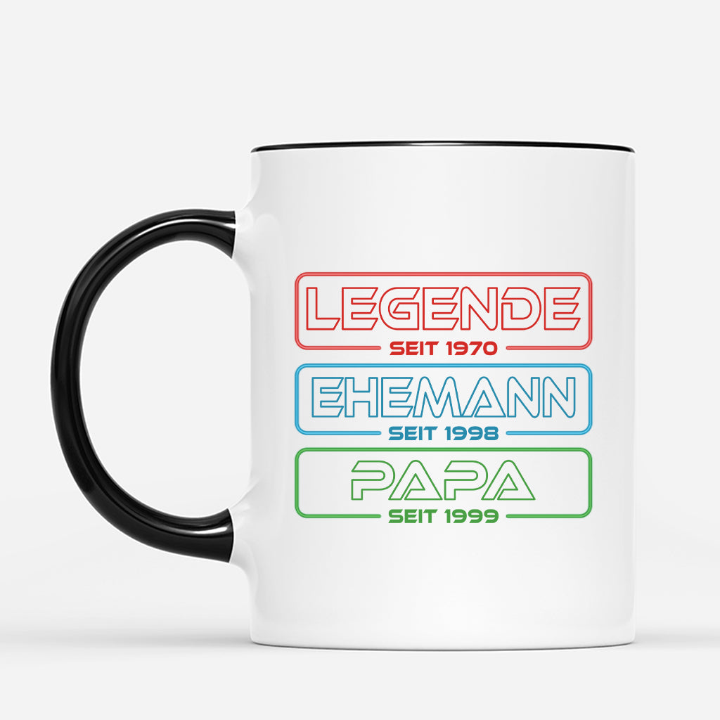4760MGE2 legende ehemann papa opa seit personalisierte tasse opa 4760MK85B