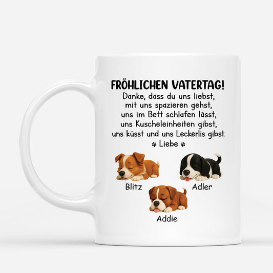 4771MGE1 frohlichen vatertag personalisierte tassen hund_ 4771M8M5C