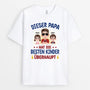 4838AGE1 dieser papa hat die besten kinder uberhaupt cartoon t shirt papa personalisiert 4838A