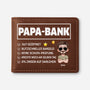 4839JGE1 papa bank cartoon geldborse herren personalisiert_ 4839JTTNB