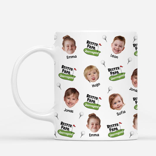 4840MGE1 bester papa uberragend golf personalisierte tasse papa_ mit gesicht 4840M8WTB