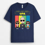 4845AGE2 ich bin ihr papa opa helden t shirt papa opa personalisiert 4845AKH0B