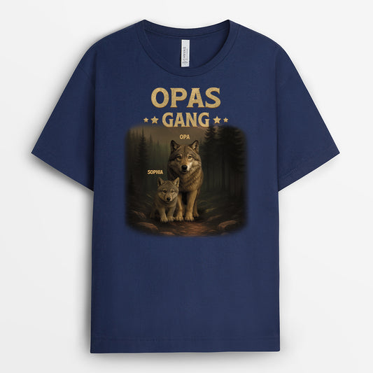 4847AGE2 papas gang wolf cooles t shirt papa personalisiert_ 4847A